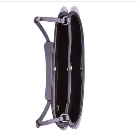 Coach Penelope Shoulder Smooth Leather Handbag Light Violet Nwt - Picture 3 of 10